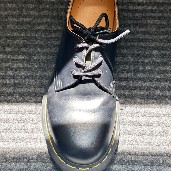 1461 Black Smooth Leather Oxfords- Women’s Size 8 - Picture 4 of 12